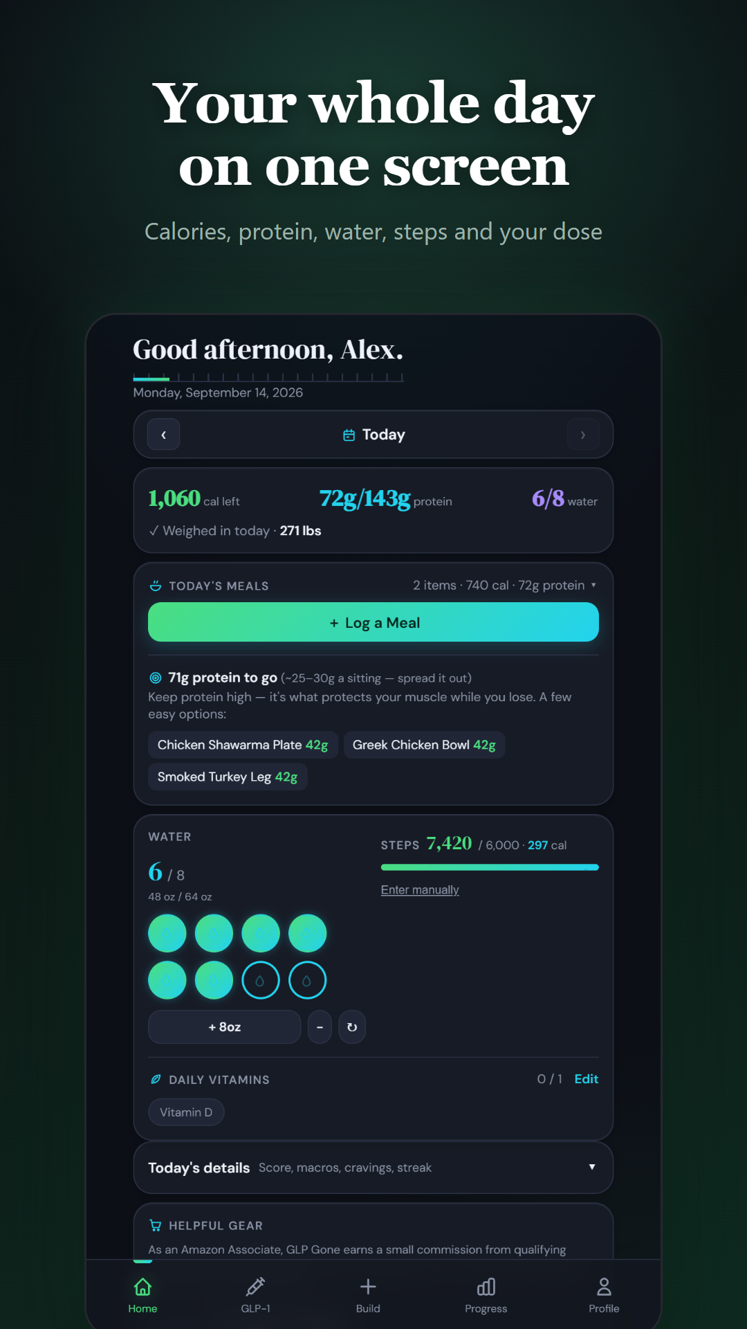 Dashboard screenshot